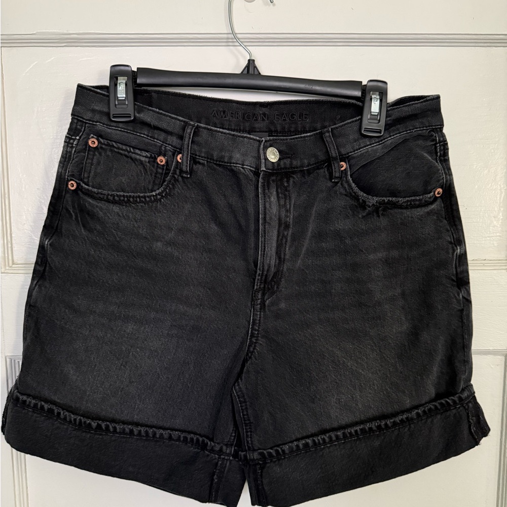 American Eagle Outfitters Women's Dark Denim Shorts